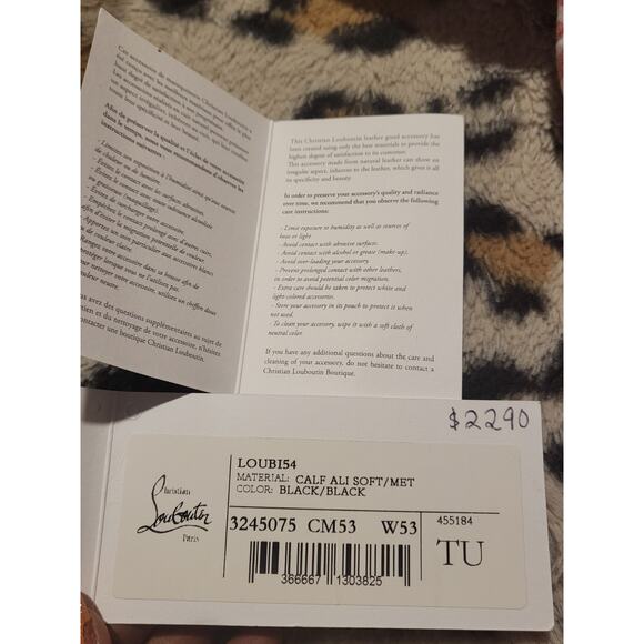 Christian Louboutin Loubi54 Crossbody bag - Alligator embossed calf leather - Picture 11 of 16